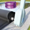 Motorisiertes Aufrollsystem für Lamellenabdeckung