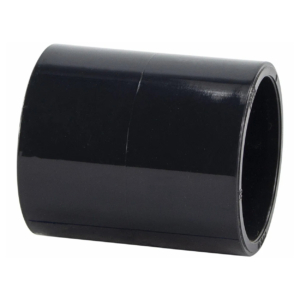 PVC-Muffe 50 mm für Poolrohre und Anschlüsse.