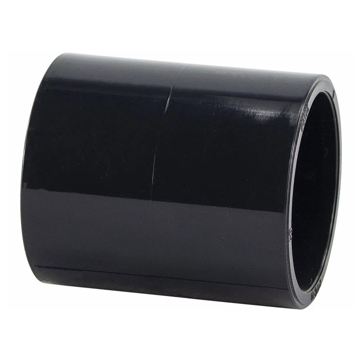 PVC-Muffe 50 mm für Poolrohre und Anschlüsse.