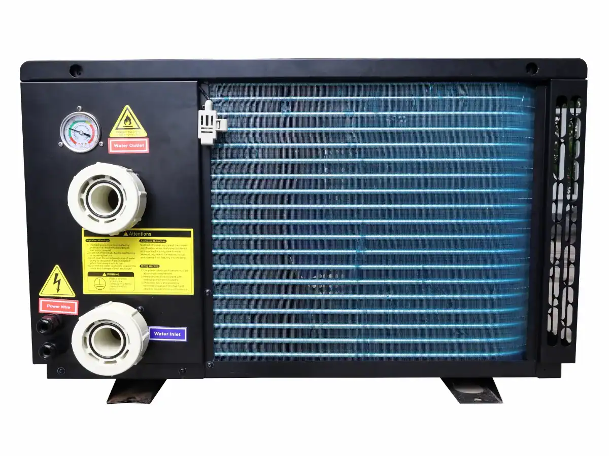 Inverter-Pool-Wärmepumpe für energiesparendes Heizen von Pools bis 20 m³. Effizient und leise.