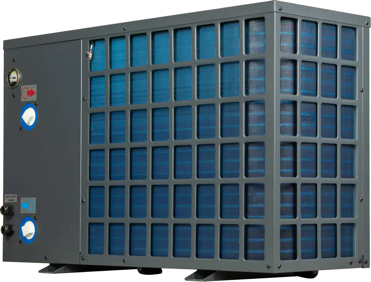 Inverter Pool-Wärmepumpe 12,5 kW für effiziente Poolheizung.