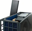 Inverter Pool-Wärmepumpe 12,5 kW für effizientes Heizen von Pools.