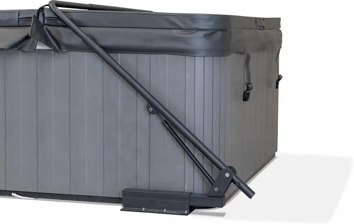 Coverlift für Pool W'eau, einfach zu bedienen und platzsparend.