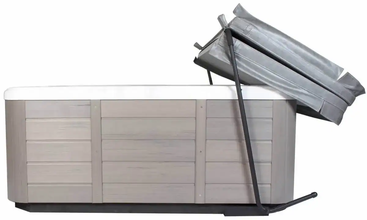 Cover Rock-It Cover-Lift für einfache Poolabdeckung und Poolpflege.