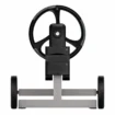 Motorized Aufrollsystem für Poolschläuche, Ø98 mm, bis 6 Meter Länge.