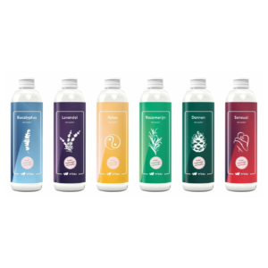 Eukalyptus, Lavendel, Relax, Rosmarin, Kiefer, Sensuell.