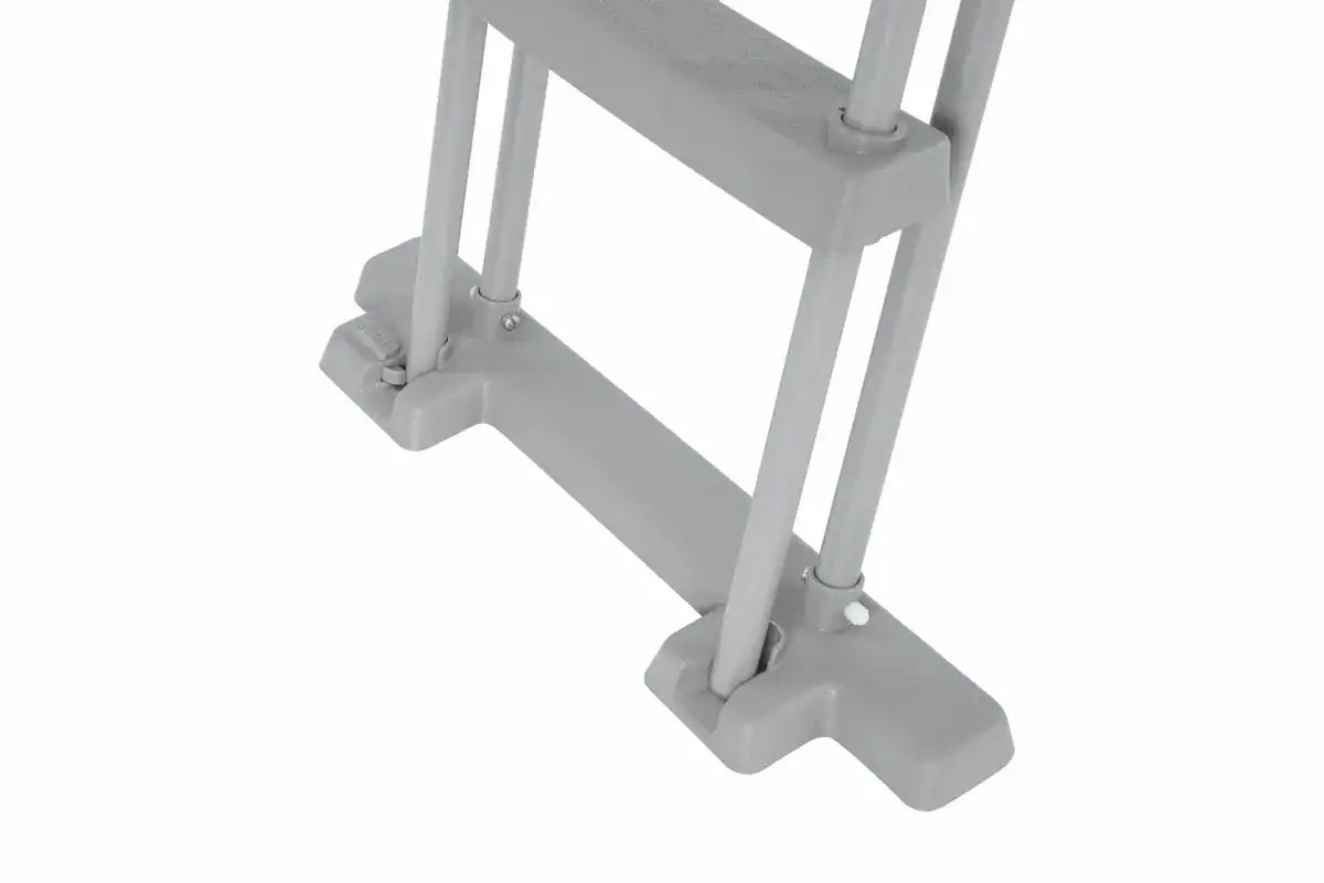 Bestway Poolleiter mit abnehmbaren Stufen, geeignet für Pools bis 122 cm Höhe.