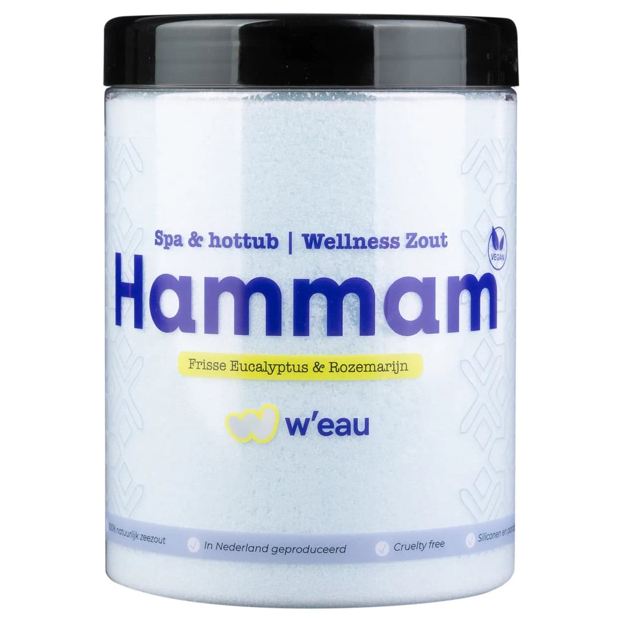 W'eau Badesalz - Hammam - 1250 Gramm