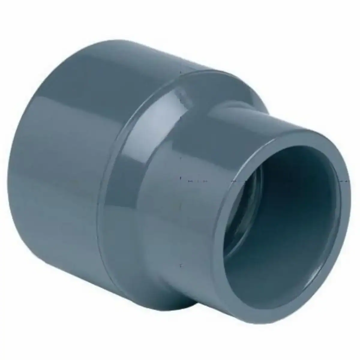 Reduziermuffe PVC 63/50mm für Poolanlagen.