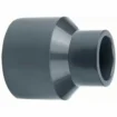 Reduziermuffe PVC 63/50mm für Poolleitungen, Klebeverbindung, dauerhafte PVC-Verbindung.