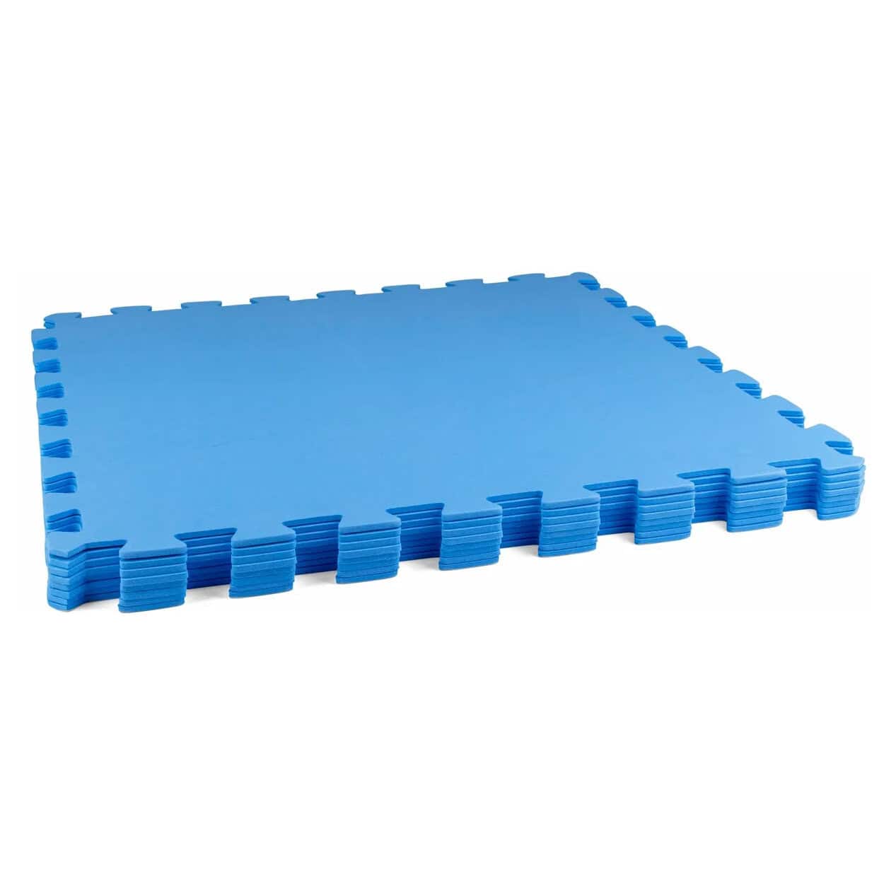 Unterlegplatten Pool blau - 8 Stück von 50x50x0,4 cm.
