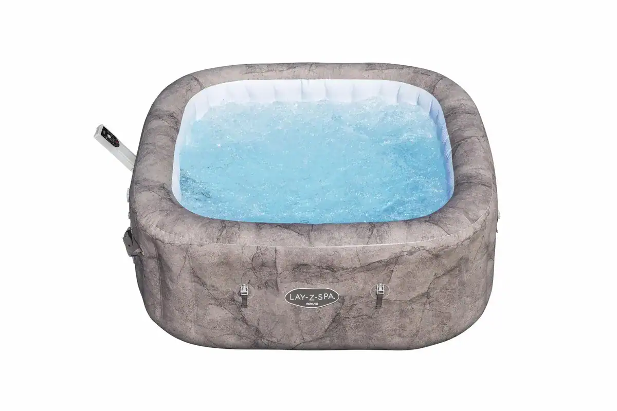 Aufblasbare Spa für 6 Personen mit Airjet und EnergySense-Technologie.