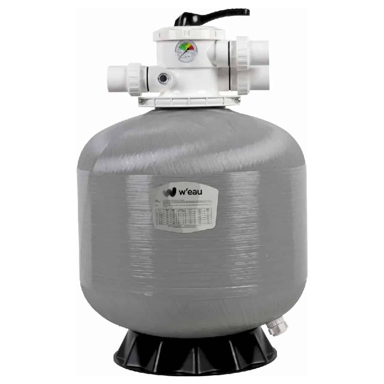 W'eau TPP-400 polyesterverstärkter Sandfilter für Pools, 6,5m³.