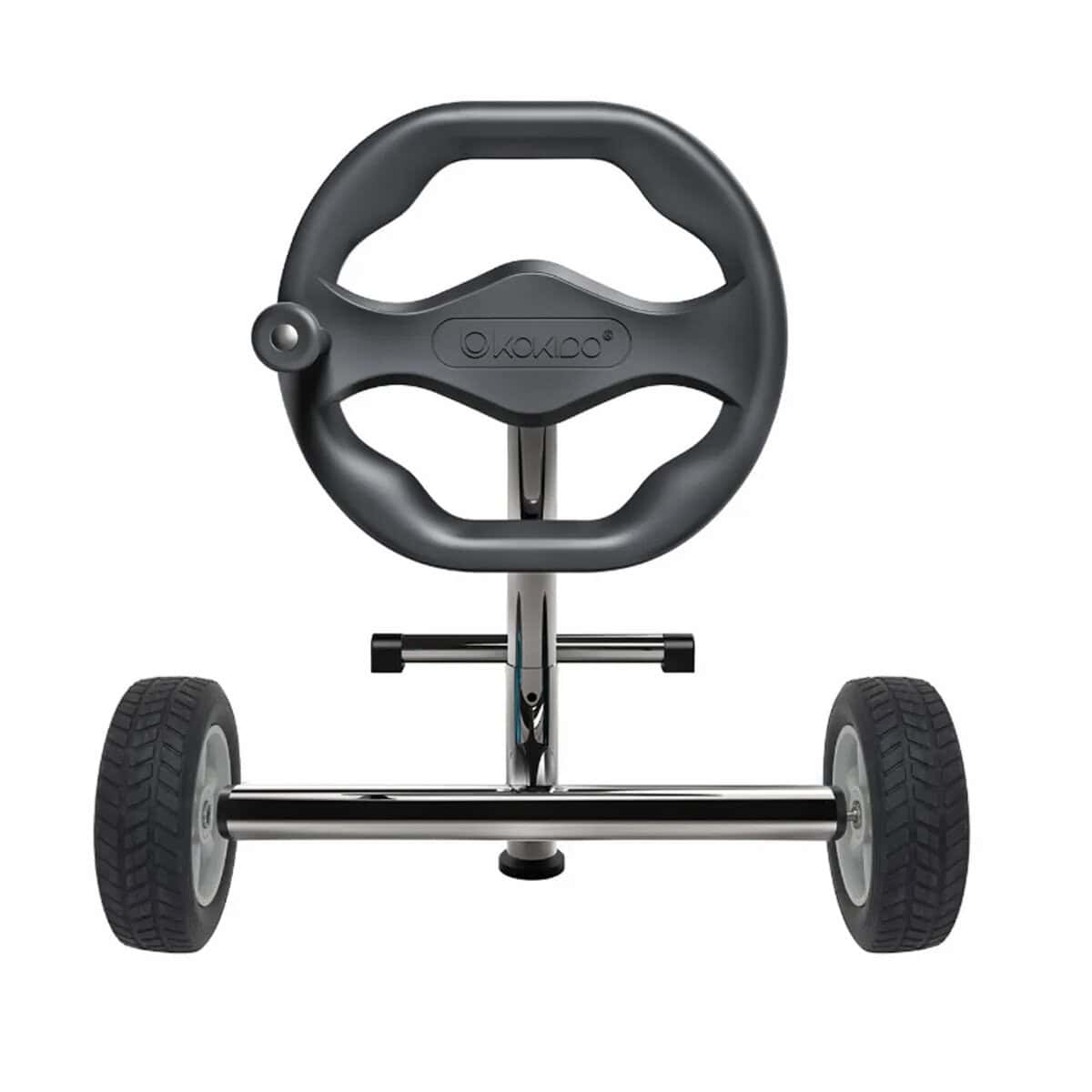 Kokido Thor Räder für Pool-Aufrollsystem, Ø80mm, schwarz.