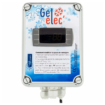 Digitaler Frostschutz für Pools mit Display und Bedientasten.