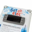 Digitaler Frostschutz für Pools mit Display und Bedientasten.