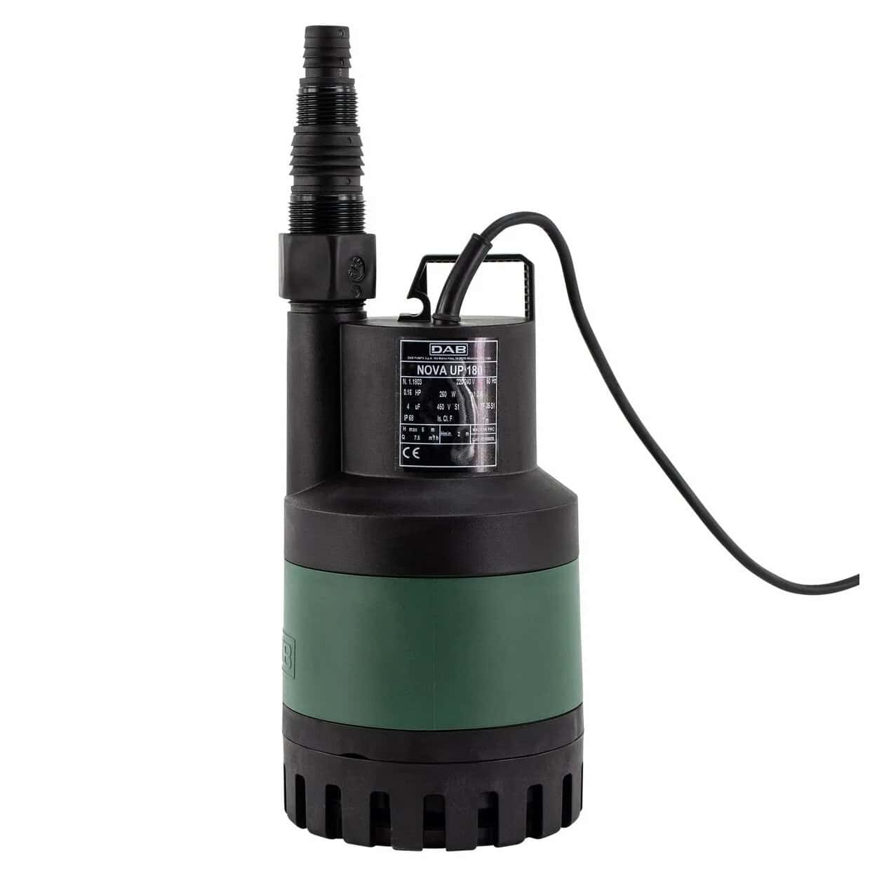 DAB Nova Up 180 M-NA Tauchpumpe für Wasserpumpsysteme.