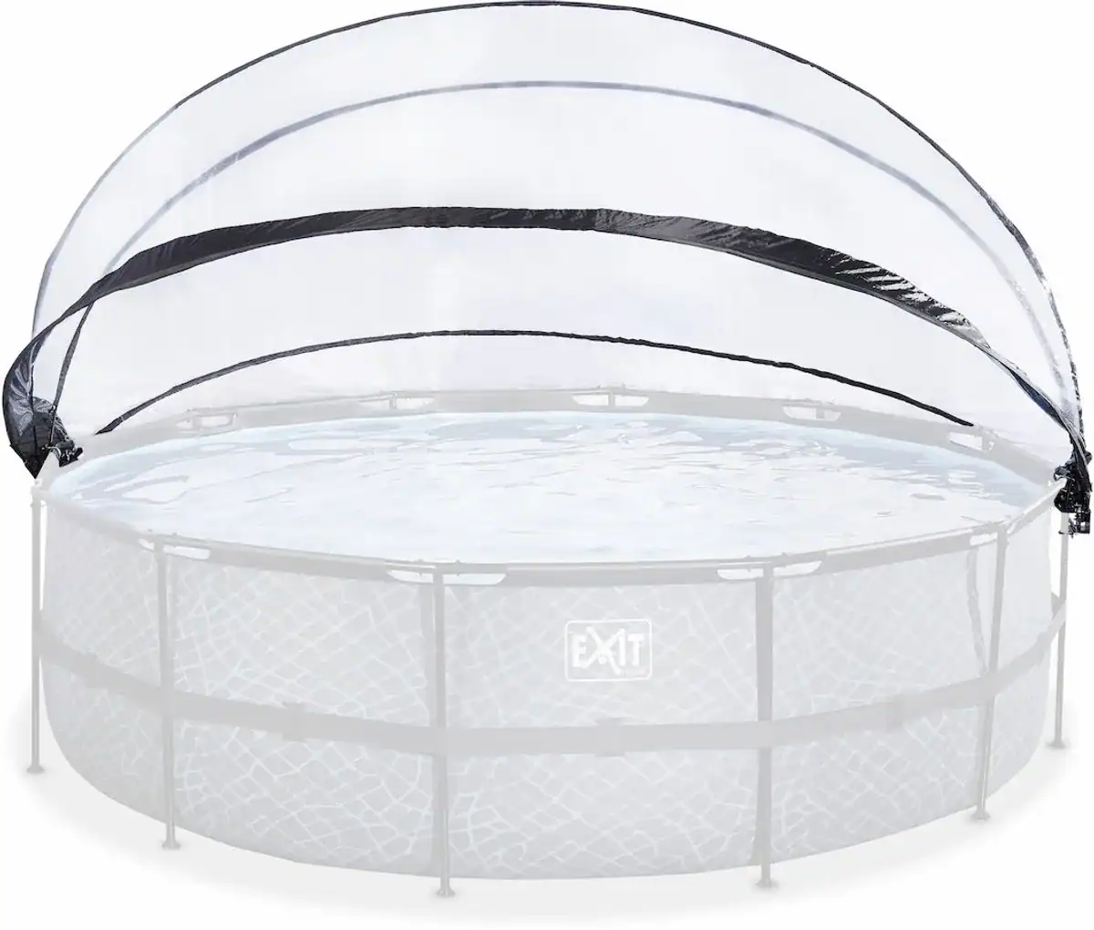 Exit Poolüberdachung ECO rund 488 cm - universell.