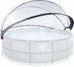 Exit Pool-Überdachung ECO rund 427 cm, universell für Pool mit 427 cm Durchmesser.