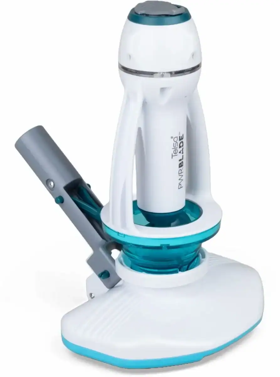Elektrischer Poolsauger Kokido Telsa Powerblade 20 zur Reinigung.