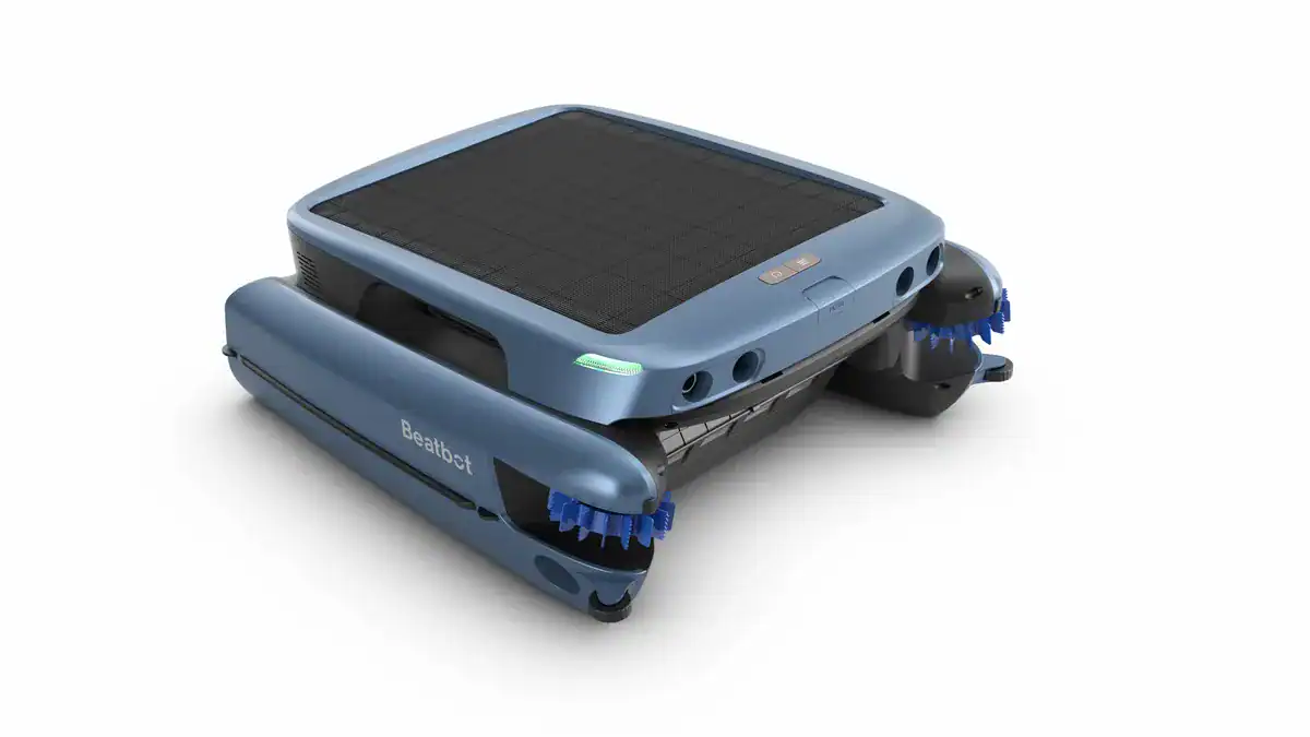 Poolroboter Beatbot iSkim Ultra zur Reinigung von Pools.