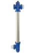 UV-C-Lampe zur Poolreinigung und Desinfektion.