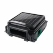 Poolroboter mit Solarpaneel für Poolreinigung, energiesparend und effizient.