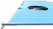 Blaue Sicherheitsabdeckung für Pool, pro m².