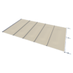 Sicherheitsabdeckung für Pools, Farbe Beige, pro m².