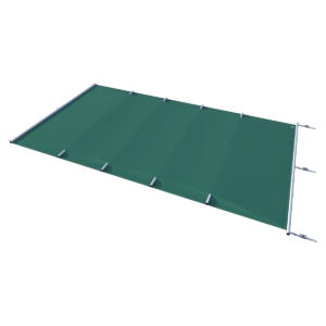 Sicherheitsabdeckung für Pools, grün, pro m², ideal für Sicherheit und Schutz.