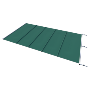 Sicherheitsabdeckung für Pools, grün, pro m².