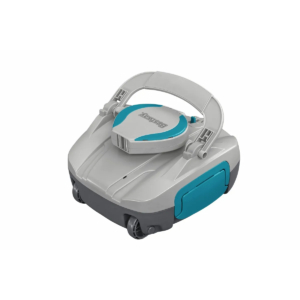 Poolroboter mit Akku zum Reinigen von Pools.
