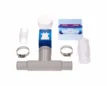 Komplettes Starterpaket für die Poolfilteranlage, inklusive Schläuche und Klemmen.