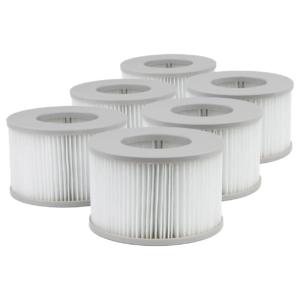 Spa-Filter-Set für Pools, 6 Stück, geeignet für MSpa-Modelle.