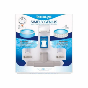 Pool-Wasserpflegeset für sauberes und klares Wasser.