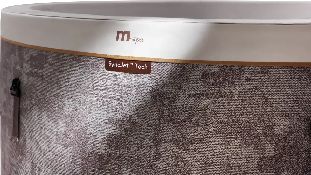 MSpa Verto Cocoon aufblasbare Spa für 6 Personen, luxuriöses Wellness.
