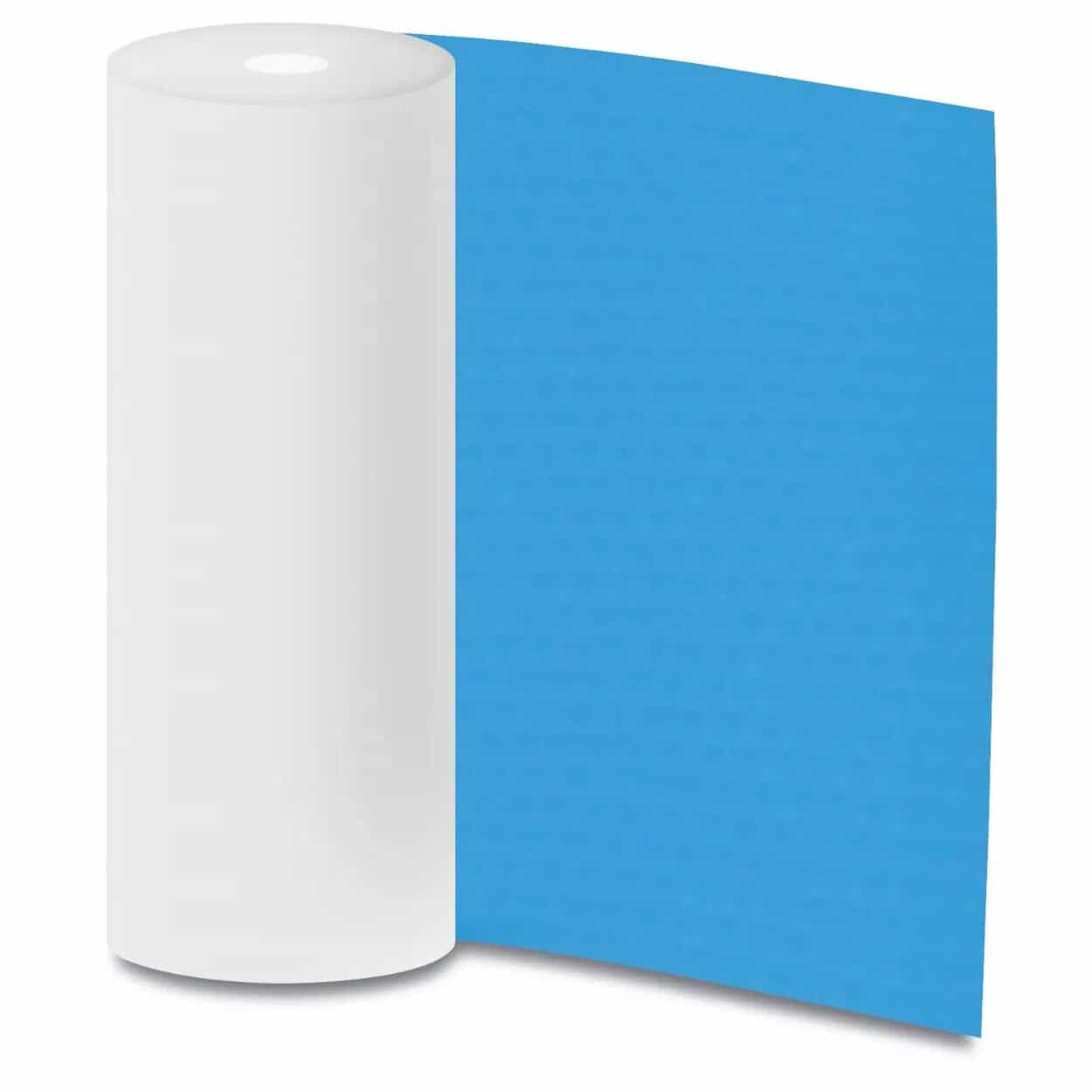 Poolfolie blau 1,65x25 Meter für Poolabdeckung und Schutz.