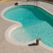 Sand/Beige Poolfolie 1,65x25m für eine dauerhafte Poolverkleidung.