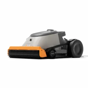 Robuster Poolroboter zur Reinigung von Pools.