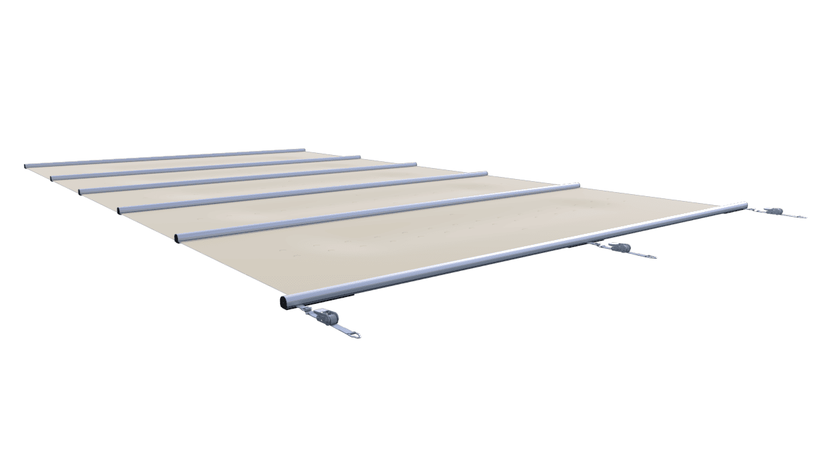 Sicherheitsabdeckung "Segment" in Beige für Pools, pro m².
