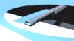 Blaue Sicherheitsabdeckung "Extra Top" für Pools, pro m².
