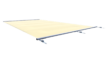 Sicherheitsabdeckung für Pools in Vanille, Extra Top Modell.
