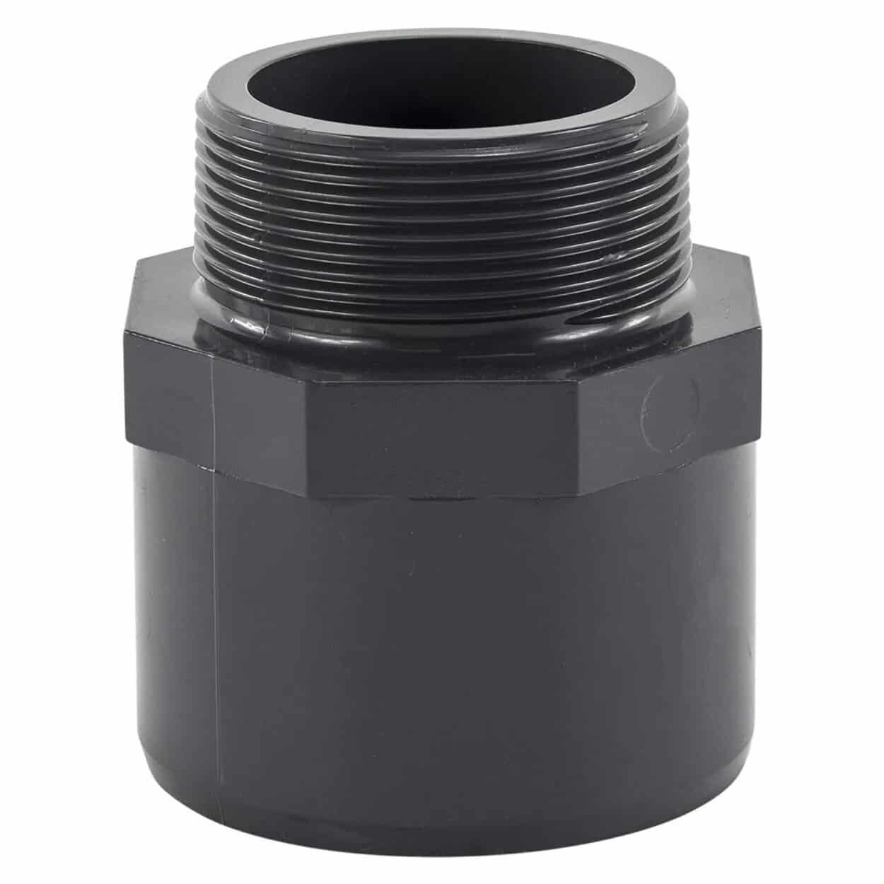 Spitzstück 10 bar, 50/40mm, geeignet für Poolanlagen, mit 1,5" Anschluss.