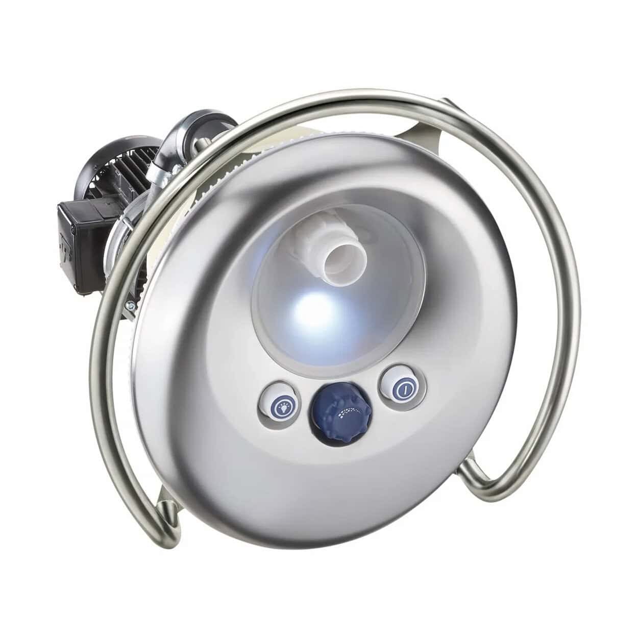 LED-beleuchtete Spa-Jet mit Einbauset für ein luxuriöses Poolerlebnis.