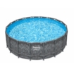 Schwimmpool Bestway APX 365 mit Sandfilterpumpe und Zubehör.