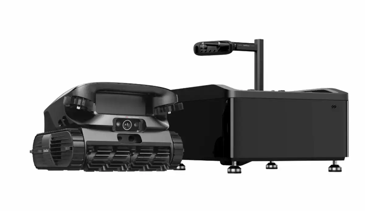Poolroboter Beatbot AquaSense X zur Reinigung von Pools.