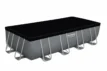 Bestway Power Steel Pool mit Sandfilterpumpe und Zubehör.