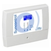 Digitaler Temperaturregler für Pools mit LCD-Display und Bedienknöpfen.