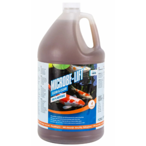 Microbe-Lift Clean & Clear Wasserpflege für klares Teichwasser, 4 Liter.