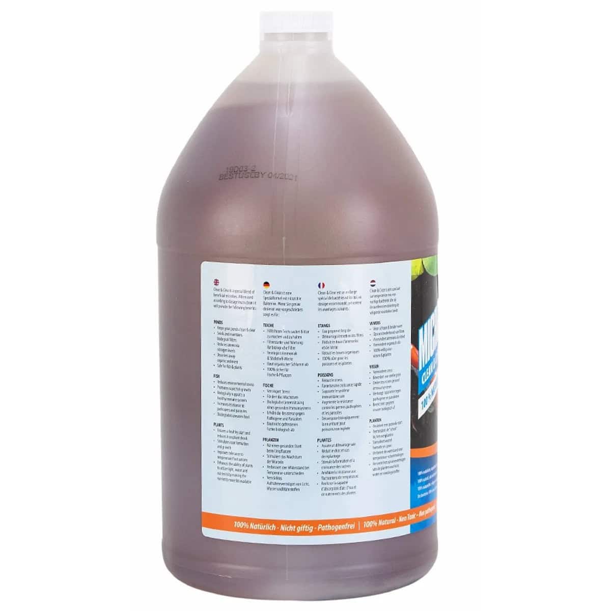 Microbe-lift Clean & Clear 4L für klares und sauberes Poolwasser.